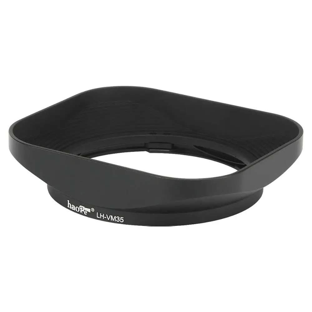 Haoge LH-VM35 Metal Lens Hood Shade for Voigtlander Nokton Aspherical ASPH 40mm f/1.2 VM , 35mm f1.2 VM , 50mm f1.2 replace LH-8