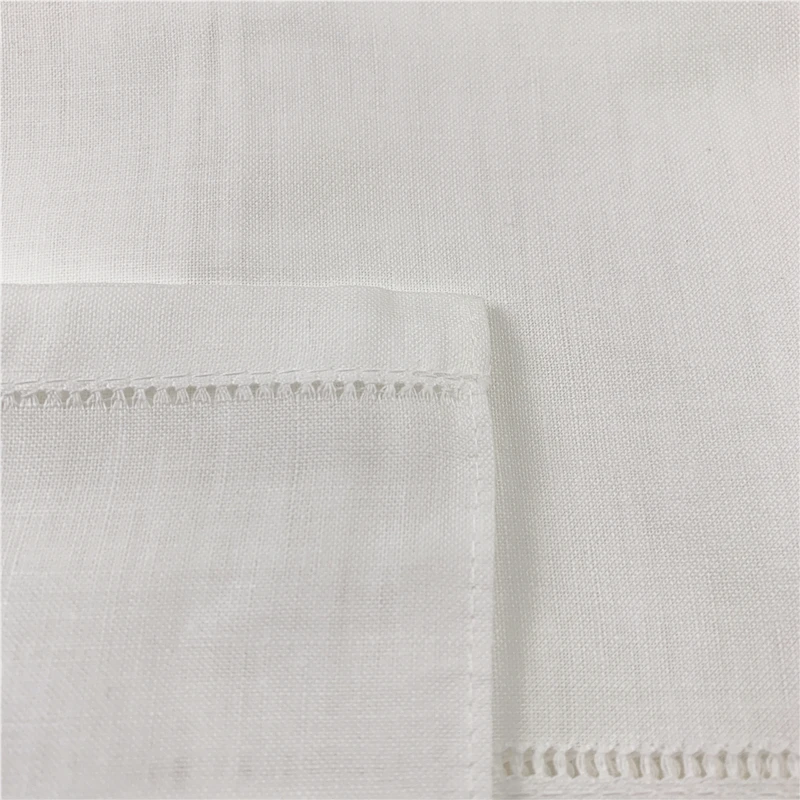 Home Textiles Fashion White Linen Tea Towel -14\