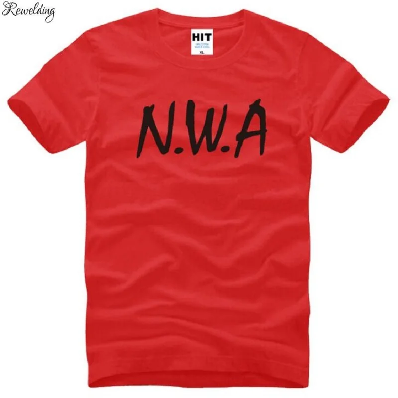 Summer Style NWA N.W.A. T Shirts Men Cotton Short Sleeve Letter Printed Men\'s T-Shirt Fashion Male Street Rap Hip Hop Top Tees