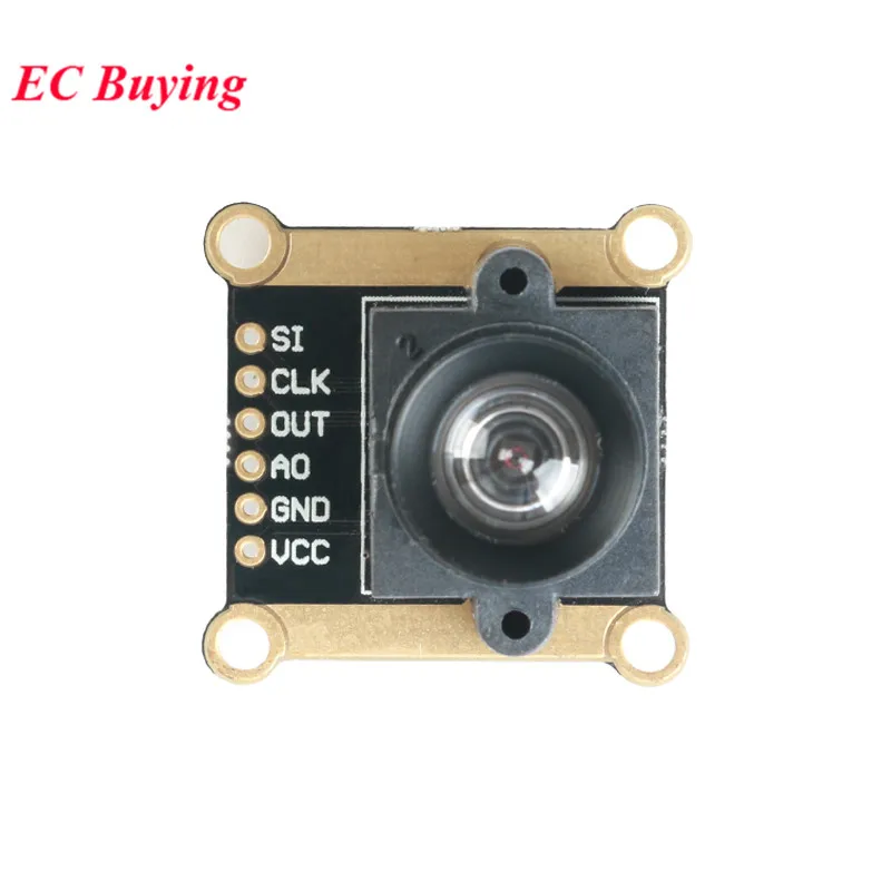 TSL1401CL 128x1 Linear CCD Camera Sensor Array Ultra Wide-Angle Lens 120 Degrees 128*1 Black and White Line Tracking Module