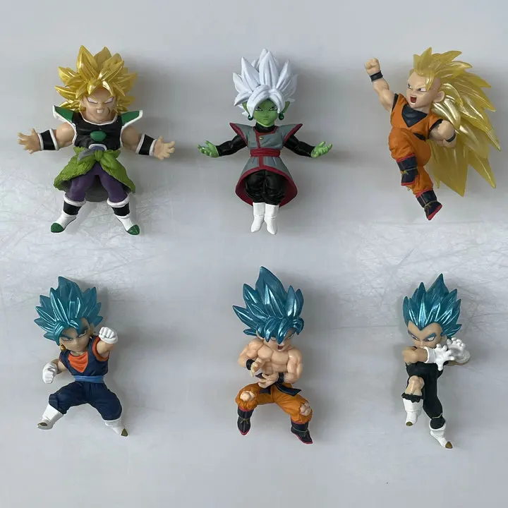 BANDAI Action Figure Dragon Ball Super Shape 4 Bullet Gree Gun Vegetajv Son Goku Vegetto Ornament Model Toy