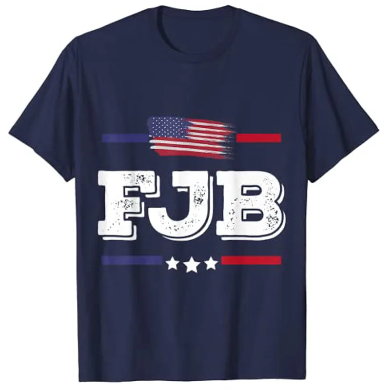 Pro America USA US Flag F.J.B. Great American T-Shirt Retro T Shirt