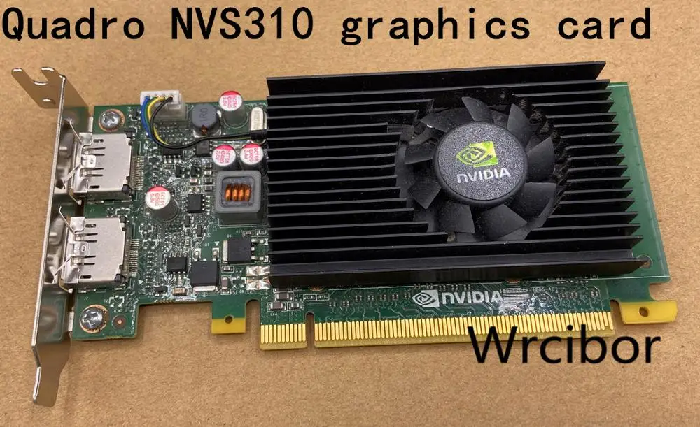 

High-quality NVIDIA NVS310 512M DDR3 graphics card dual-screen DP HD interface