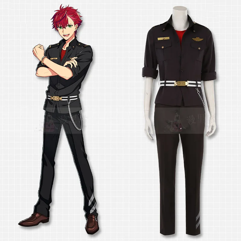 NEW Game Genshin HELIOS Rising Heroes Akira Uniforms for Halloween Carnival Party Events Anime Adult COS Christmas Gift