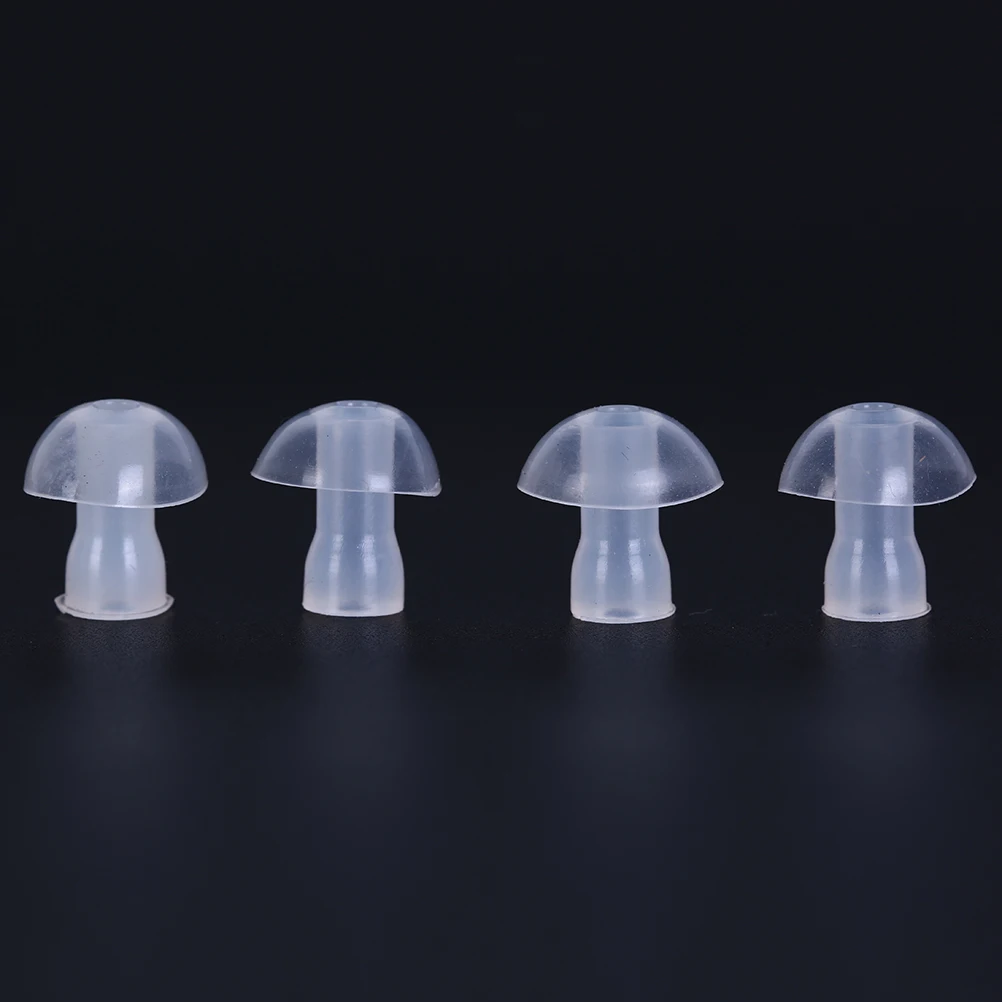 4PCS/lot 6mm/10mm/15mm Hearing Aid Domes Ear Plugs Ear Tips For Hearing Aids