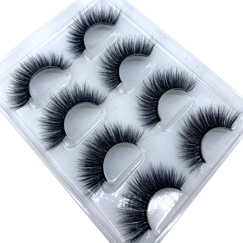 Neue 6 Paar 10–25 mm künstliche Wimpern, 100 % Nerzwimpern, Nerzwimpern, natürliche dramatische Volumenwimpernverlängerung, falsche Wimpern – Detail 26