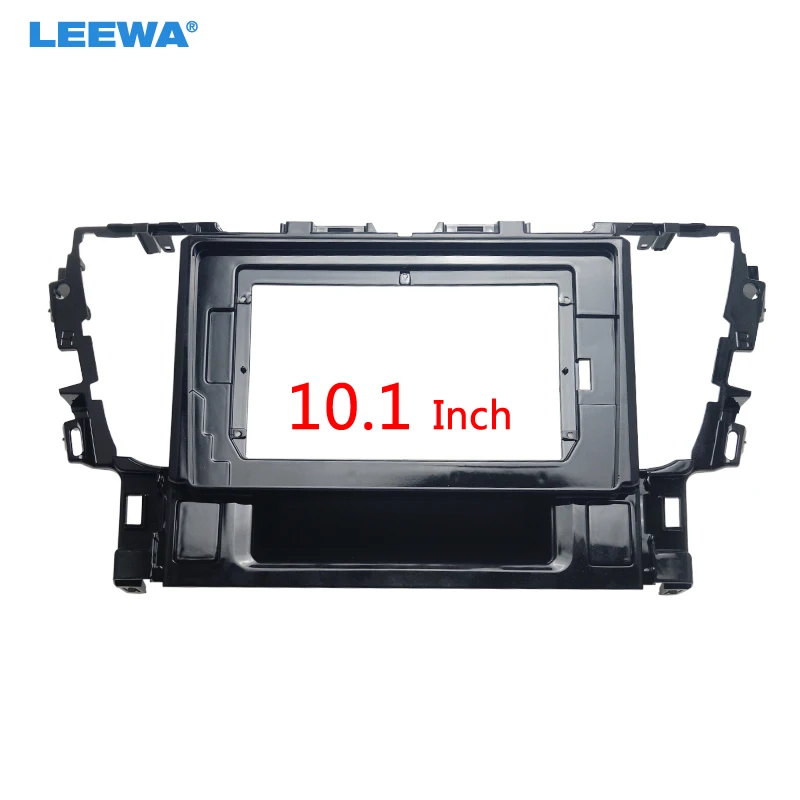 

LEEWA Car Audio Radio 2DIN Fascia Frame Adapter For Toyota Alphard 10.1" Big Screen DVD Player Dash Fitting Panel Frame Kit