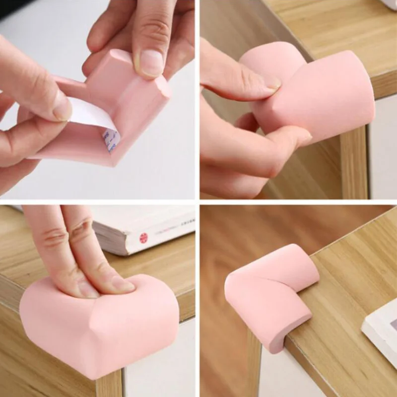 8pcs/set Baby Safety Corner corner Table protector urniture Corners Angle Protection Child Safety Tape Edge Corner Guards