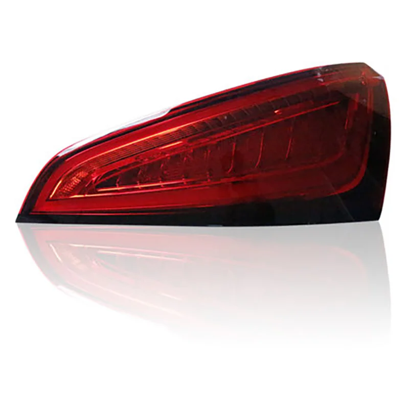 Suitable for 08-17 Audi Q5 Taillight Old Model Modification Upgrade New LED Light Guide Driving Brake Taillight Assembly