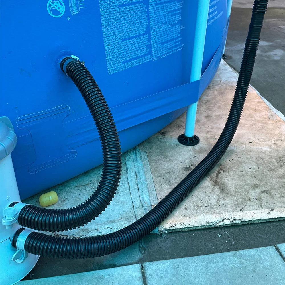 Swimming Pool Cleaner Pipe Drawing Water Hose, UV and Chlorine Resistant, Filter Pump System, Multiple Sizes, 38mm