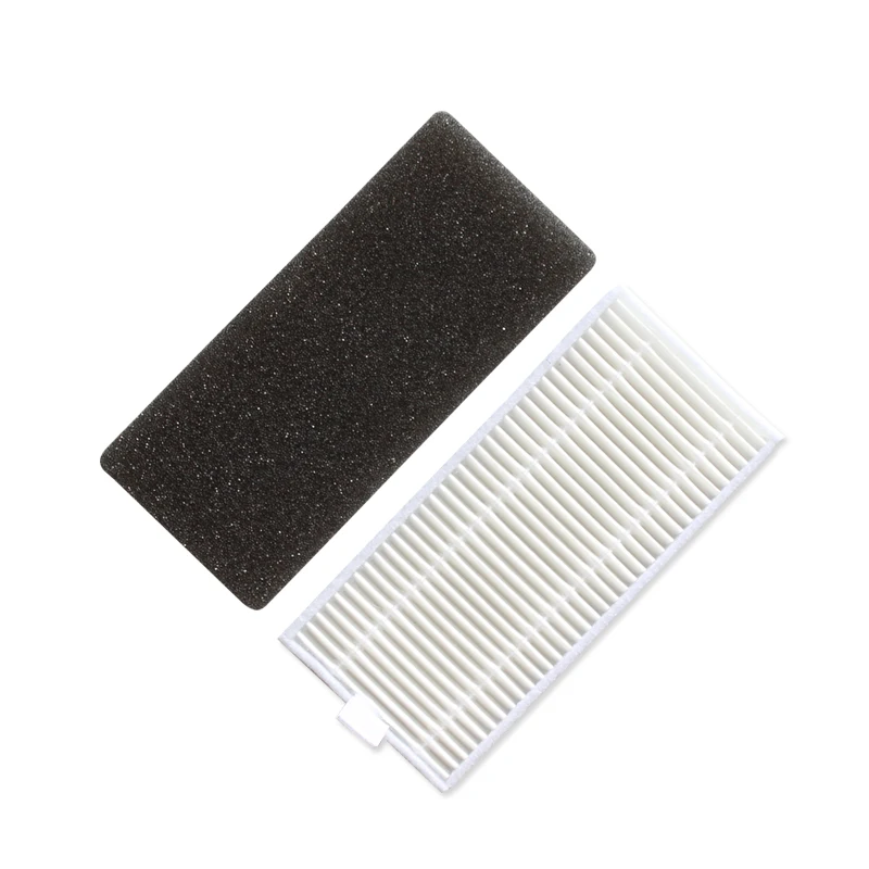 Filtro Hepa de cepillo lateral para aspiradora Tesvor S6 T8 M1, piezas de repuesto para aspiradora robótica