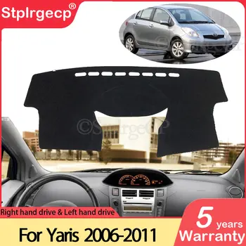 Pro Toyota Yaris Vitz XP90 2006~2011 90 Protiskluzová rohož Kryt palubní desky Sluneční clona Koberec Koberec Autopříslušenství 2007 2008 2009 10 nejlepší prodej Přístrojová deska Toyoty Vitz - №4