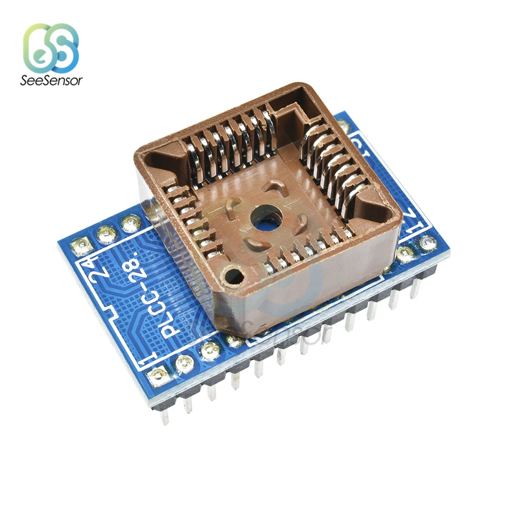 PLCC32 To DIP32 PLCC44 To DIP40 PLCC28 To DIP24 PLCC20 To DIP20 USB Universal Programmer IC Adapter Tester Socket untuk TL866CS