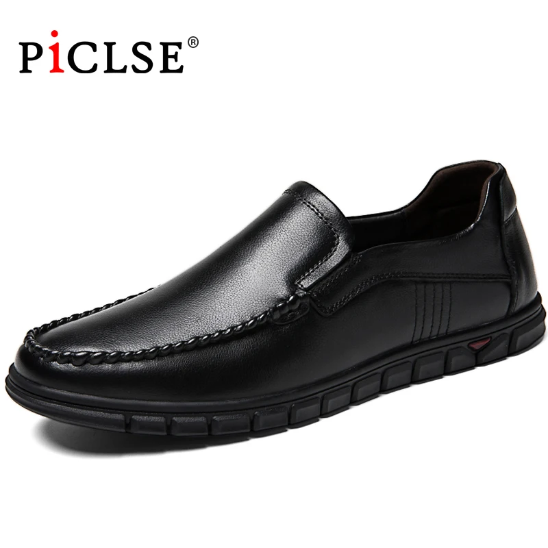 Genuine Leather Men shoes Fashion Casual Leather shoes Men loafers Comfortable Moccasins Driving shoes male zapatos hombre