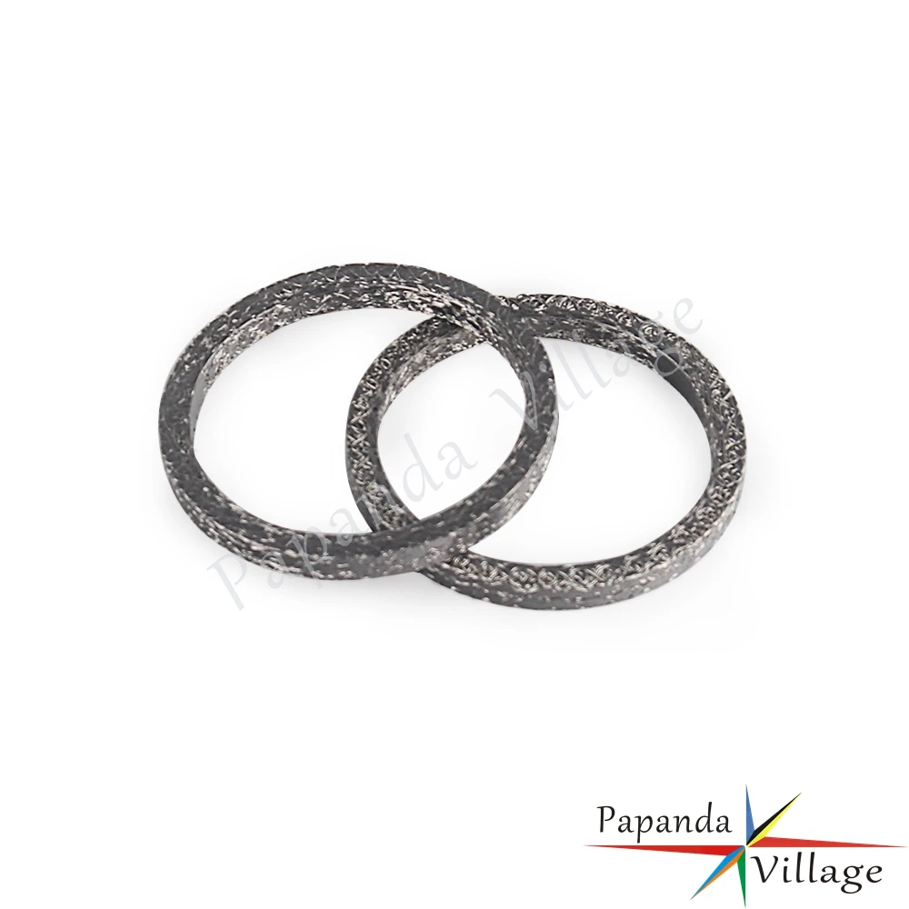 دراجة نارية العادم الخمار طوقا ل هارلي كبير التوأم سبورتستر 883 1200 FLHR FLHS 1984 + ماسورة العادم حلقة لإحكام الإغلاق رأس طوقا