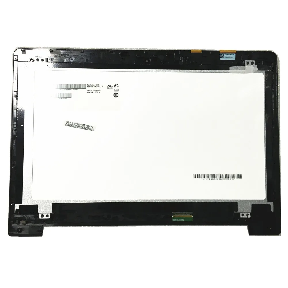para Asus Vivobook S400 S400c S400ca 14 Polegada Tela de Toque Digitador Substituição Toque Vidro