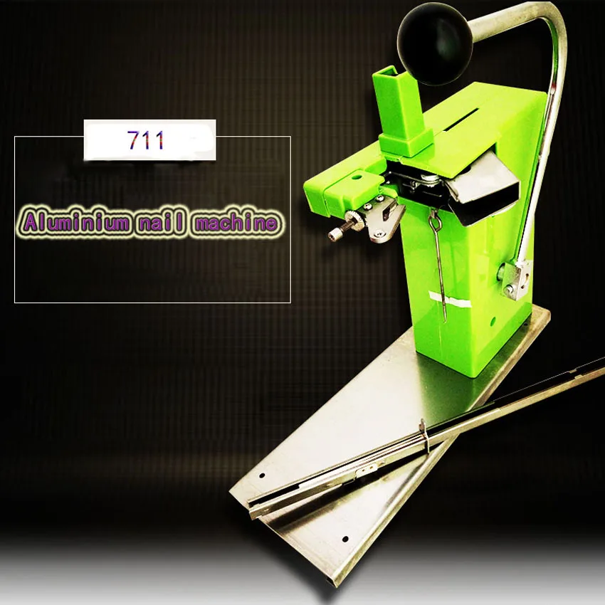 

1PC Tie bags supermarket store food for fruit packer sealing machine aluminum nails nail strapping machine tools 711