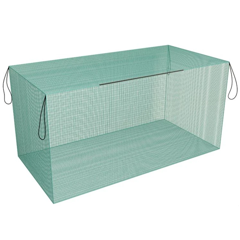 Breed Fishing Nets Cage Mesh Stake Net, Small Grid Catch Fish Net Box Aquaculture Pond Fish Farming Net, Square Aquarium Trap