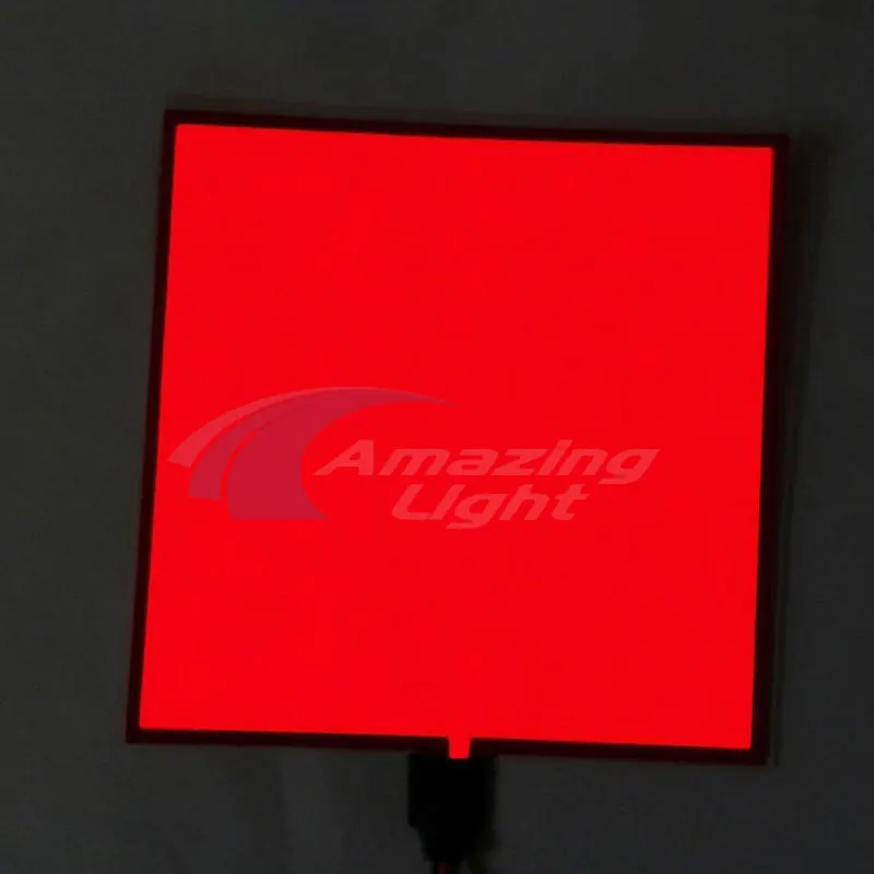 105pcs/lot10X10CM El Panel Electroluminescent BackLight Sheet Led Board Display Lighing Foil Glowing Paper Without Inverter