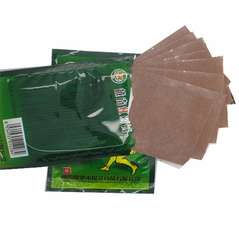 104pcs/13 Bags Vietnam Red Tiger Balm Plaster Pain Stiff Shoulders Muscular Pain Relieving Patch Relief Health Care Product