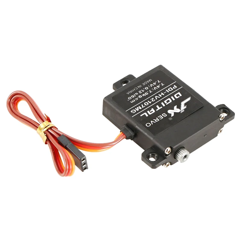 JX Servo PDI-HV2107MG 7.9kg CNC Steering Torque Digital Metal Gear Core Standard Servo For RC Fixed Wing Airplane