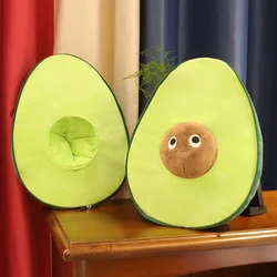 35cm Fun Avocado Plush Toys Creativey Avocado Doll Kawaii Soft Stuffed Fruit Pillow Christmas Birthday Gifts for Children