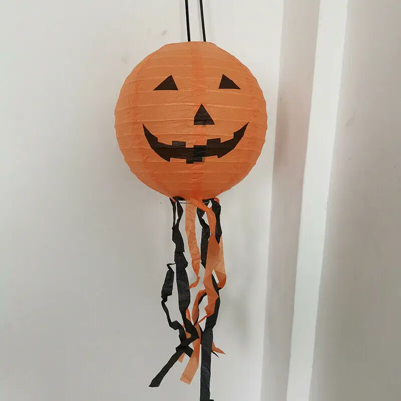 

Halloween Decorations Paper Lanterns Pumpkin Spider Hanging Jack-O'-Lantern for Halloween Indoor & Outdoor Home Decor Party Prop