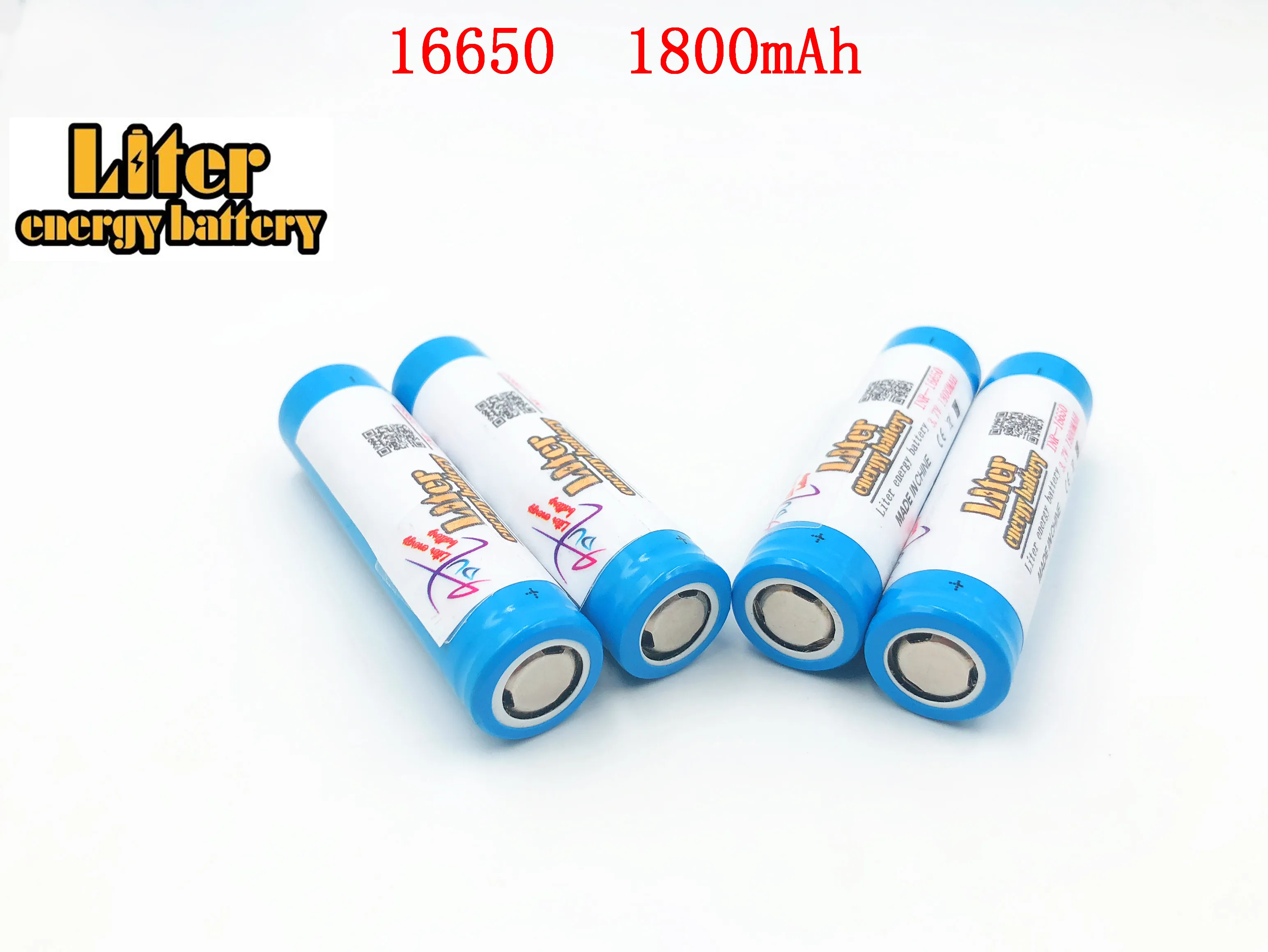 Liter energy battery Free shipping !!!2PCS/LOT original Keeppower 3.7V 16650 1800mAh Rechargeable Li-ion battery