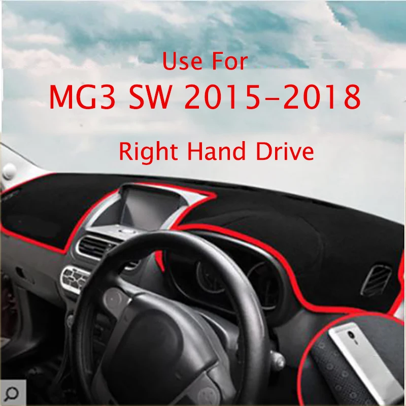 

TAIJS Factory Anti cracking High Quality Polyester Fibre Car Dashboard Cover For MG3 SW 2015 2016 2017 2018 Right Hand Drive