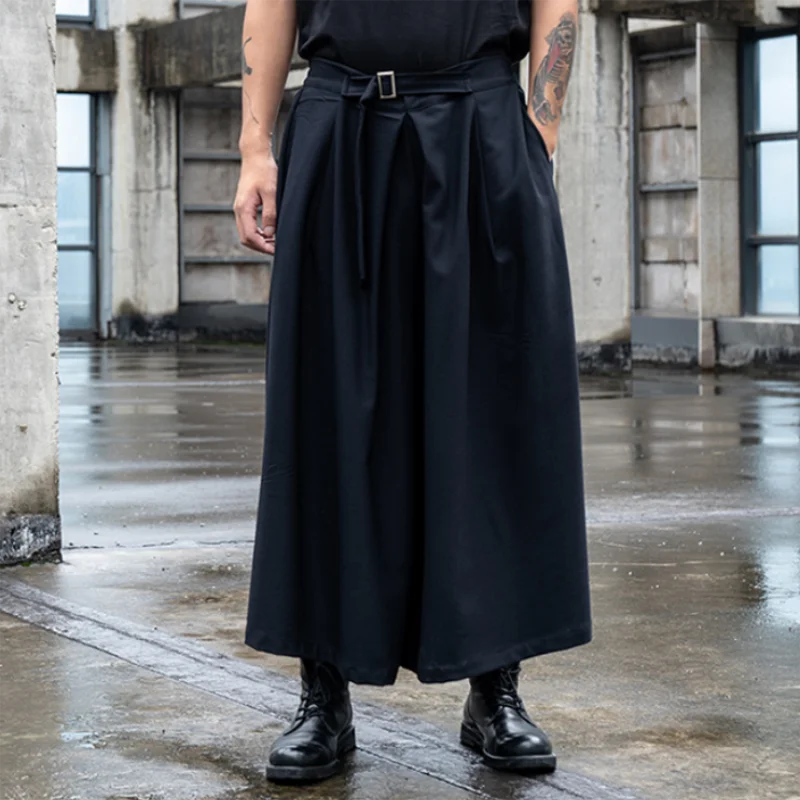 

Men's Culottes Spring And Autumn New Fashion Fashion Lovers With The Same Performance Clothing Loose Loose Skirt