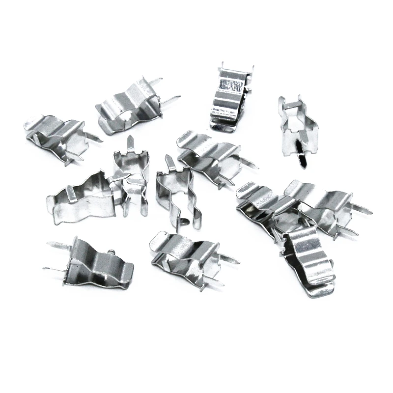 100PCS 5x20MM Fuseholders 5X20 Fuse Tube Support Fuse Holder For 5*20 Insurance