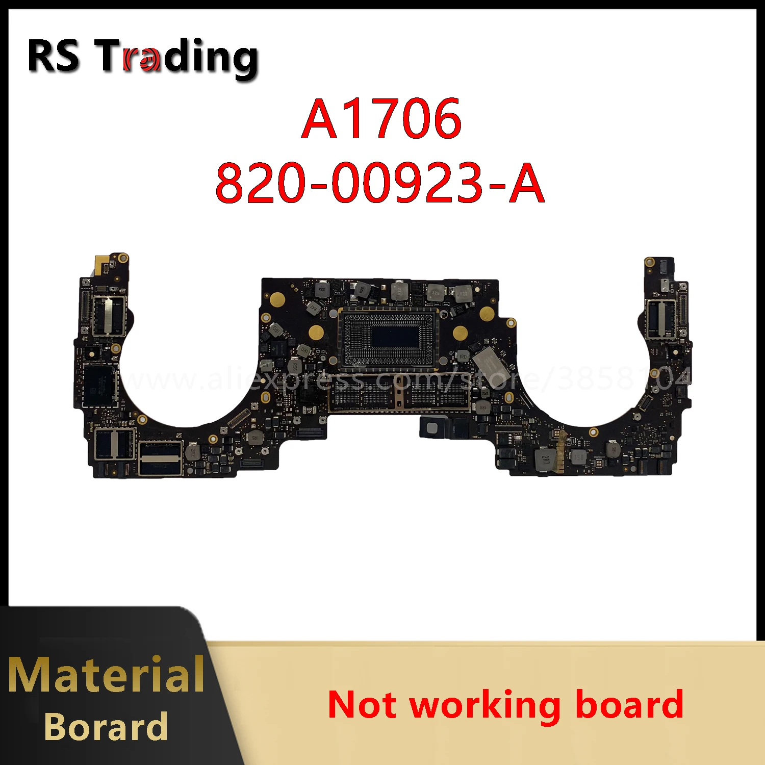 

For A1706 MacBook Pro 13" Motherboard 820-00923 820-00923-A Original Faulty Board Not Working Mainboard