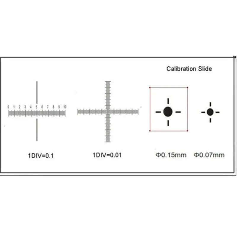 Proscope Stage Micrometer Calibration Slide for Microscope