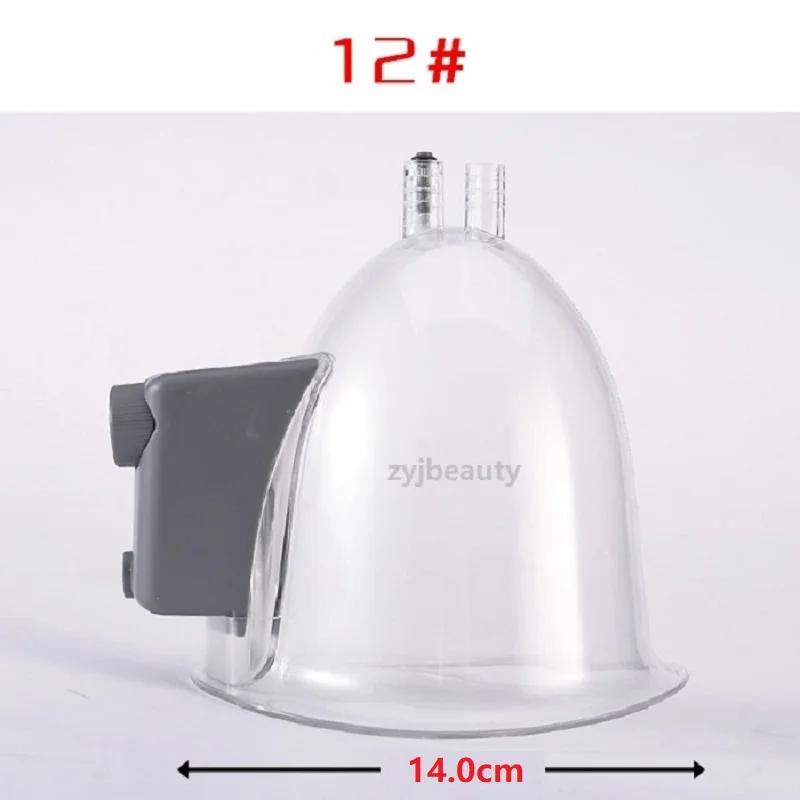 1 pair Big Size Vacuum Cups Breast Enlarger Lifting Hip Butt Lift Up Massage Cup Breast Beauty Cup with Suction Release