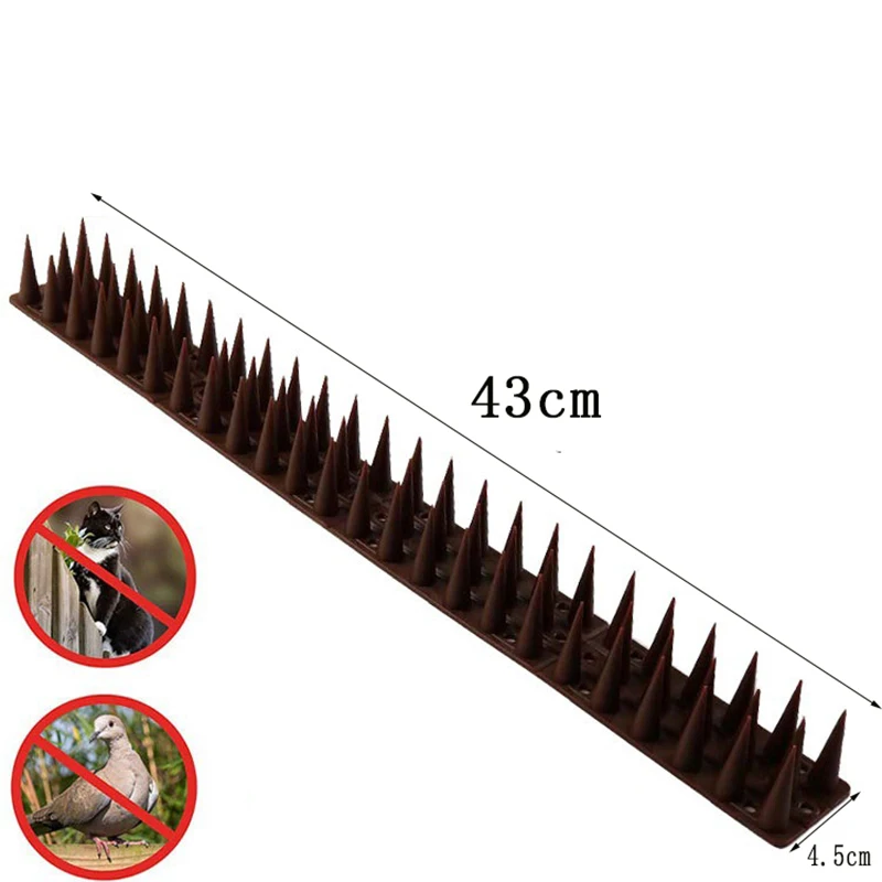 Plastic Bird and Pigeon Spikes Anti Bird Anti Pigeon Spike for Get Rid of Pigeons and Scare Birds Pest Control