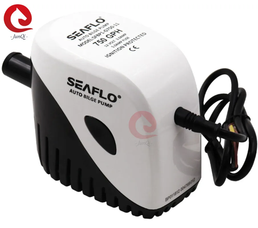 SEAFLO 11 Series 750 GPH  12V/24V Automatic  Submersible Bilge Pump with Magnetic Float Switch For Marine Boat