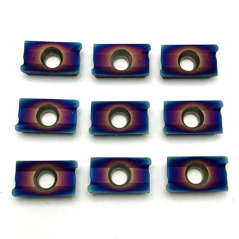 APKT1604 PDTR indexable Milling inserts High-quality Nano blue coating steel processing Carbide Insert Metal lathe tool