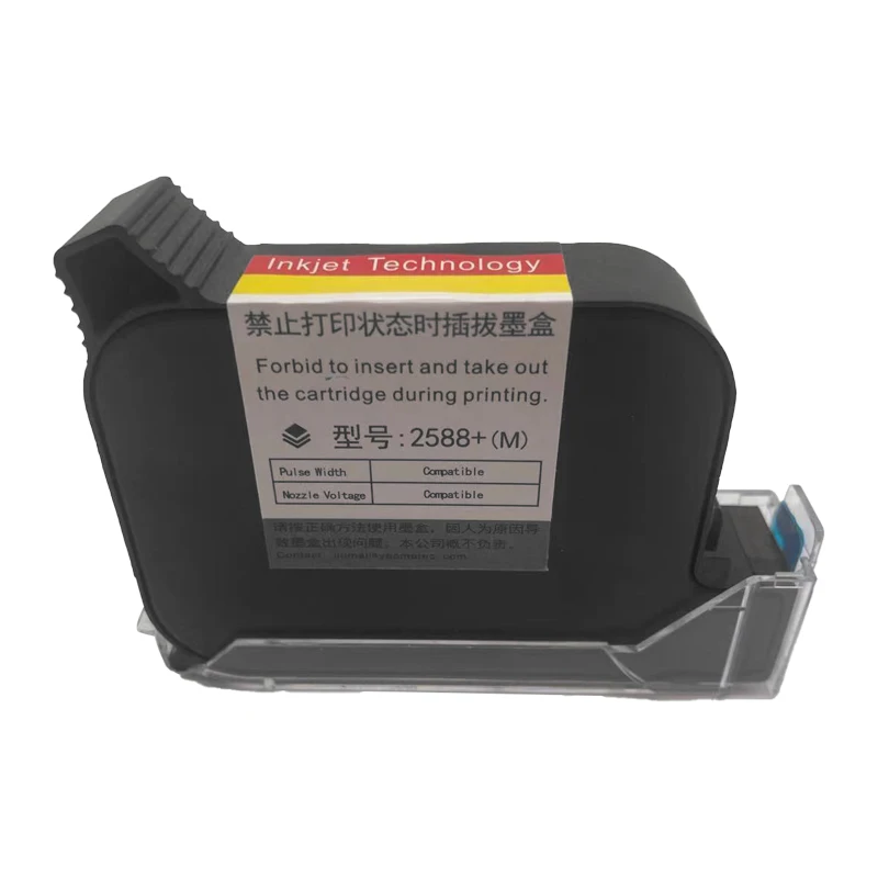 Premier-cartucho de Tinta Permanente de Secagem Rápida Compatível com 2588 Mais m para Impressora Manual 12.7 mm Impressoras Jato de Tinta