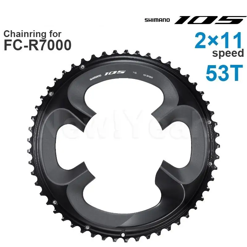 SHIMANO 105 R7000 2x11v Chainring 50T 52T 53T 34T 36T 39T for Crankset FC-R7000(Black) 2x11 speedP.C.D. 110mm Original parts