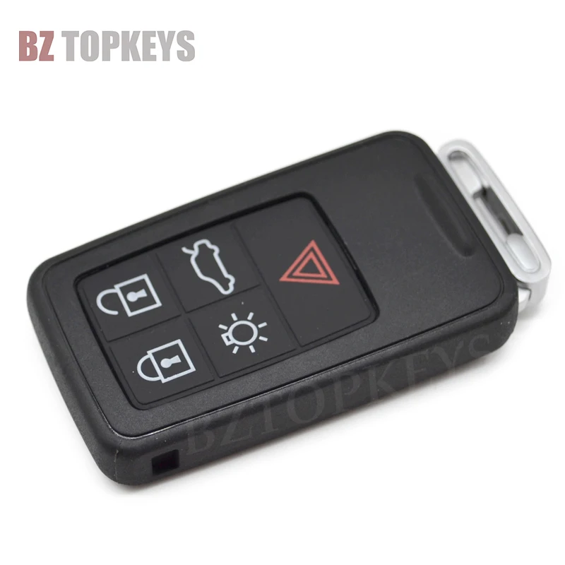 Smart Car key replacement for for Volvo S60 V60 V70 S80 XC70 XC60 2008-2017 5/6 buttons remote keyless  Case