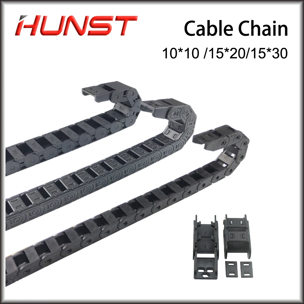 Hunst Cáp Dây Chuyền 18*38 18*50 15*30Mm 1M Brldge Không Mở & nửa Kín Nhựa Towline Truyền Kéo Dây Chuyền Máy