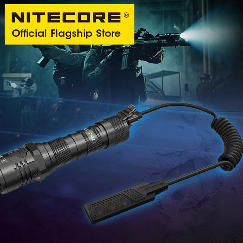 NITECORE-linterna táctica RSW2i, USB-C de interruptor remoto para linterna de i-generation, P23i, SRT6i, P10i, P20i, P30i, P20iX, P10iX, P35i