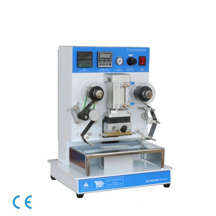 ZY-RM3 Hot Stamping Machine Production Date 220V/50HZ Pneumatic Hot Stamping Machine Stamp Horizontal and Vertical Font