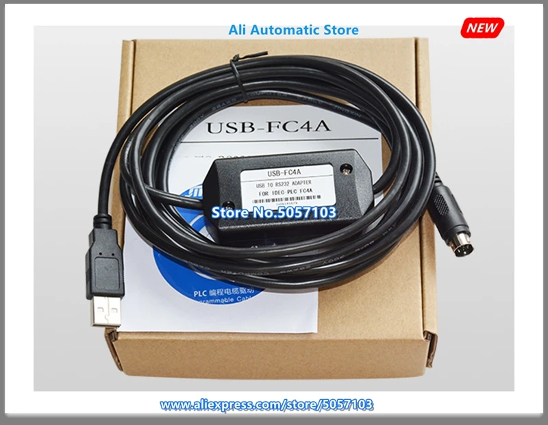 PLC Programming Cable USB-Microsmat USB-FC4A Data Cable