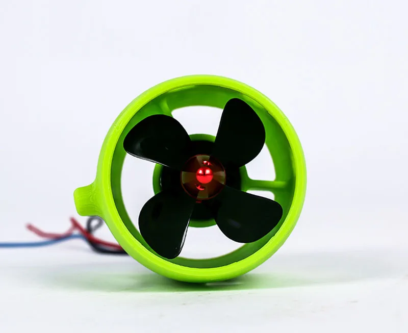 DC 12V-24V 20A Underwater Jet Boat 4 Blade Thruster Engine For RC Robot Decoy Nest Boat Submarine Brushless Motor Fishing Boat