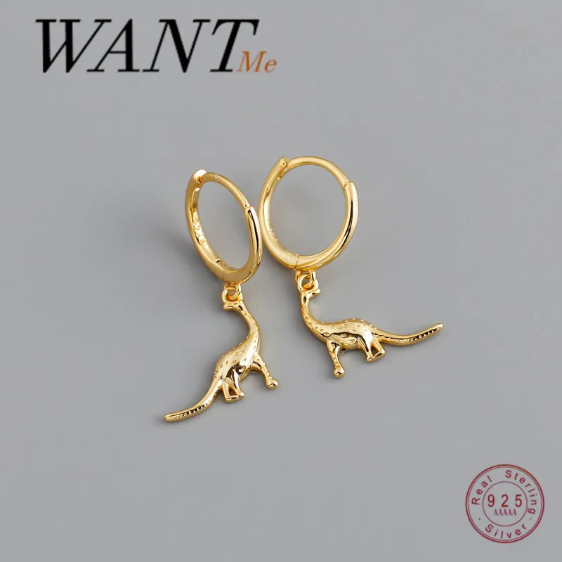

Женские серьги-гвоздики WANTME, из серебра 925 пробы, в богемном стиле