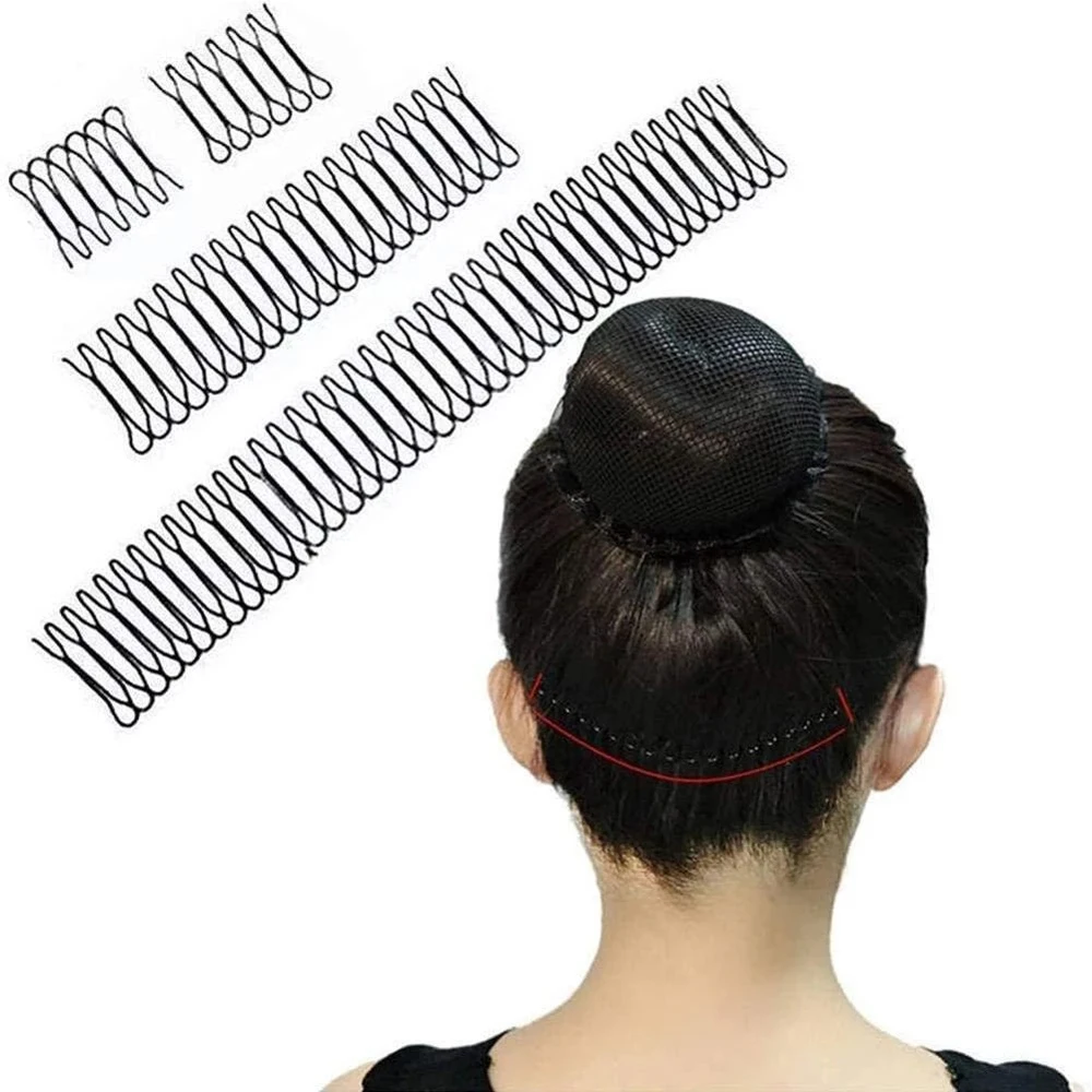 

1/2Pcs Hairpin Hair Hair Clip DIY Hair Braiding Tools Women Bangs Comb Hairpin Coiling Comb Hair Twist Styling Accessories