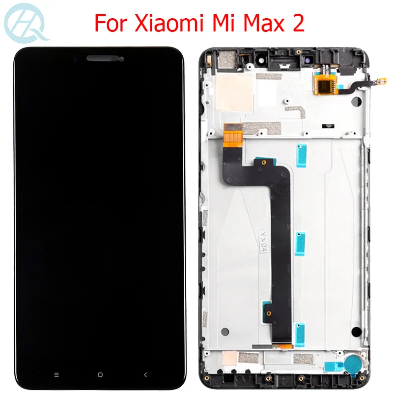 Mi Max 2 LCD For Xiaomi Mi Max 2 Display With Frame Touch Screen Digitizer Glass Assembly 6.44