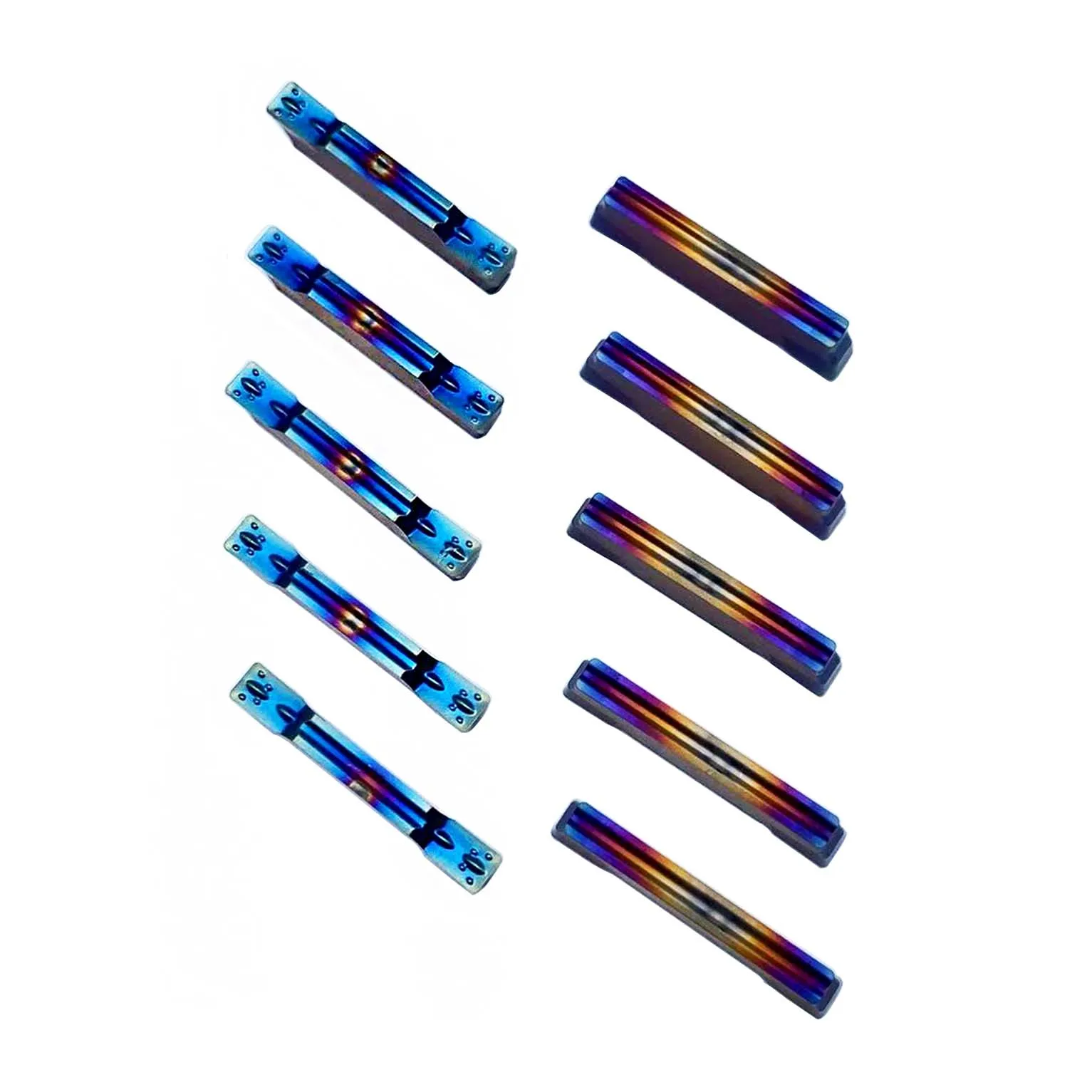 

10pcs MGMN300 3mm Wide Grooving carbide inserts Nano Grooving cut-off carbide inserts For steel Indexable MGEHR MGIVR