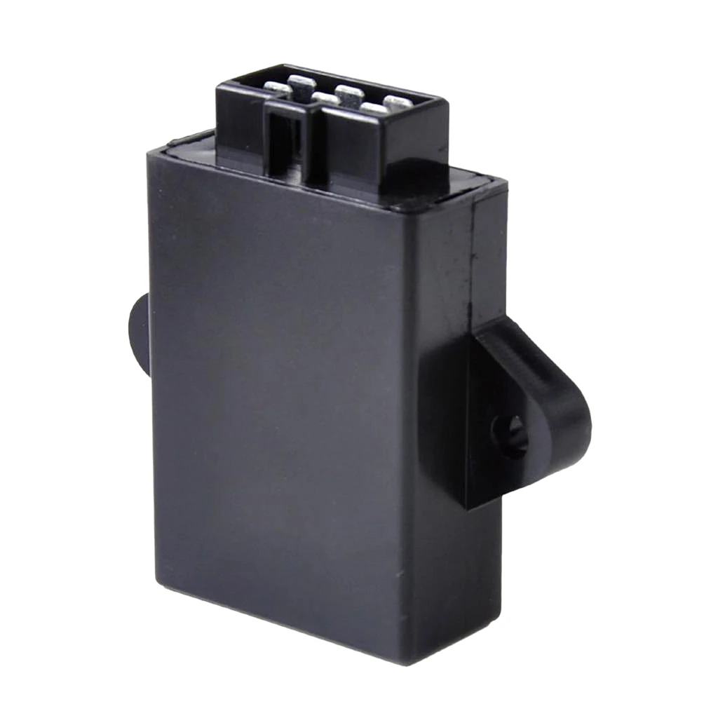 High Performance 6 Pins CDI Module Box Unit For Suzuki GN250 - Black